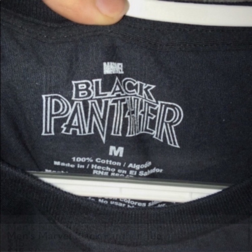 Men's Marvel Black Panther Tee - Picture 3 of 3